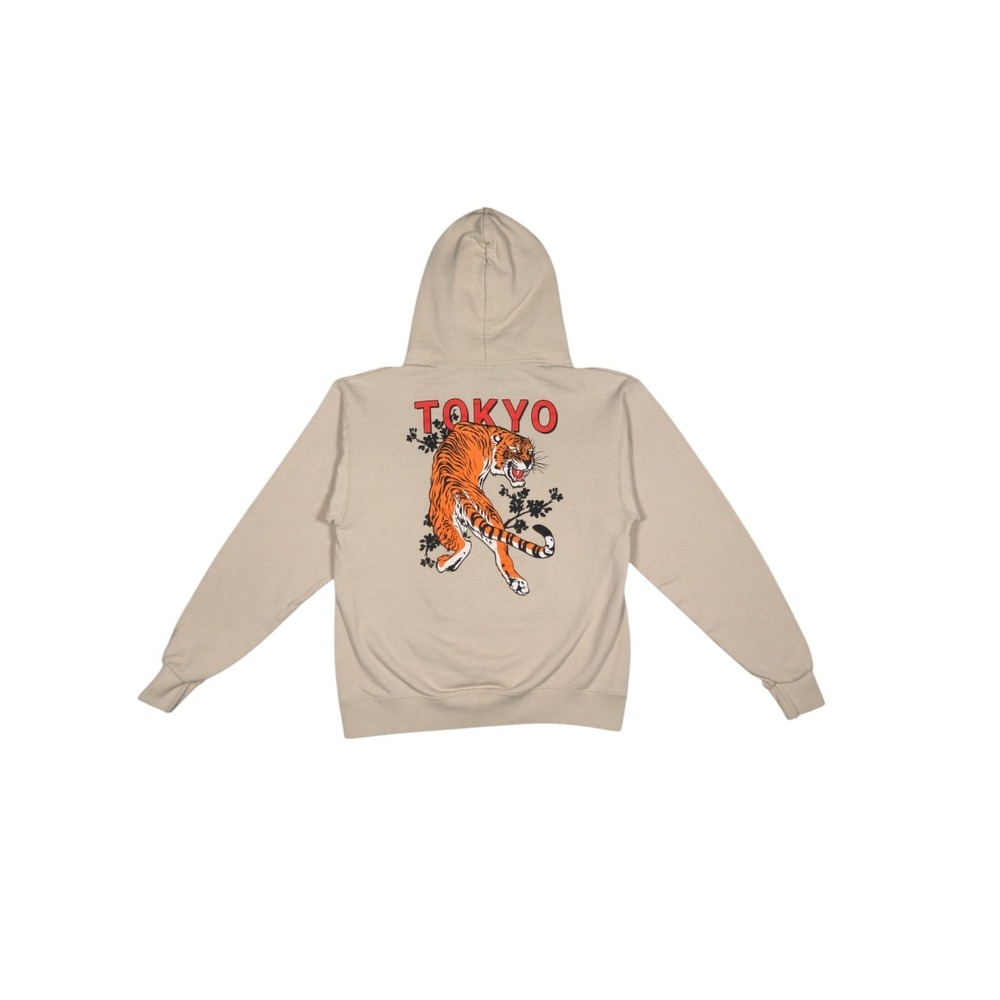Bowery Supply Co Tokyo Tiger Hoodie Size S